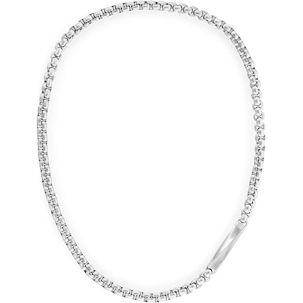 Amazon | Calvin Klein メンズ 太字 メタル コレクション チェーン